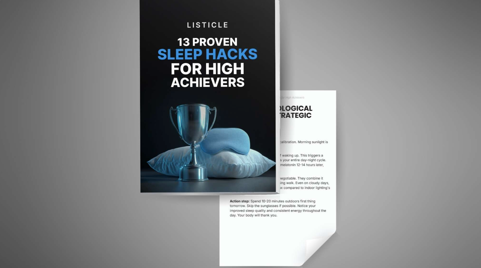 13 Proven Sleep Hacks for High Achievers