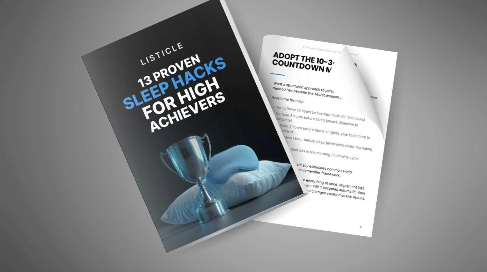 13 Proven Sleep Hacks for High Achievers