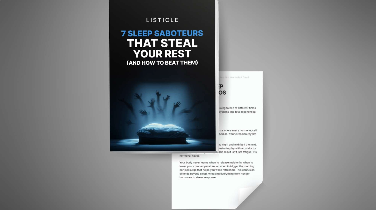 7 Sleep Saboteurs That Steal Your Rest