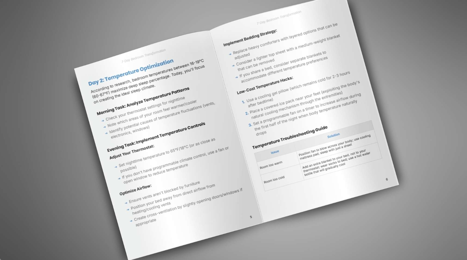 7-Day Bedroom Transformation